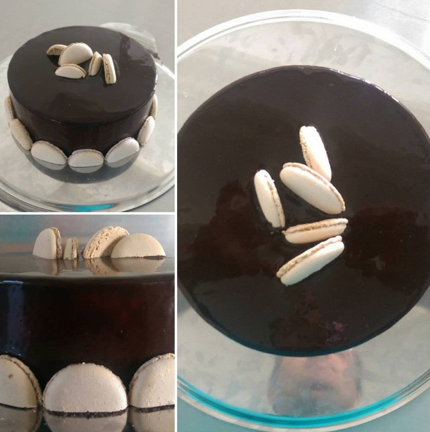 Triple Chocolate Mousse Cake