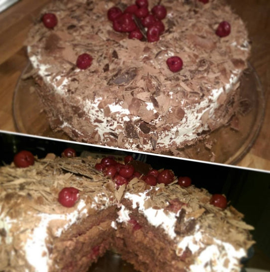 Traditionele Schwarzwälder Gateau